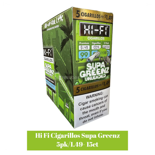 HI-FI  CGRLS GREENZ PP5/$1.49 15/5 CT