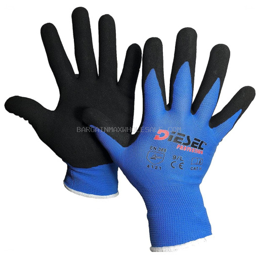 COLOR DISEL GLOVES XL 12 CT