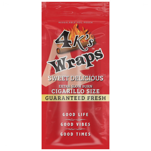 4 KGS WRAP BLACK SWEET 30/4 CT PP $1.29