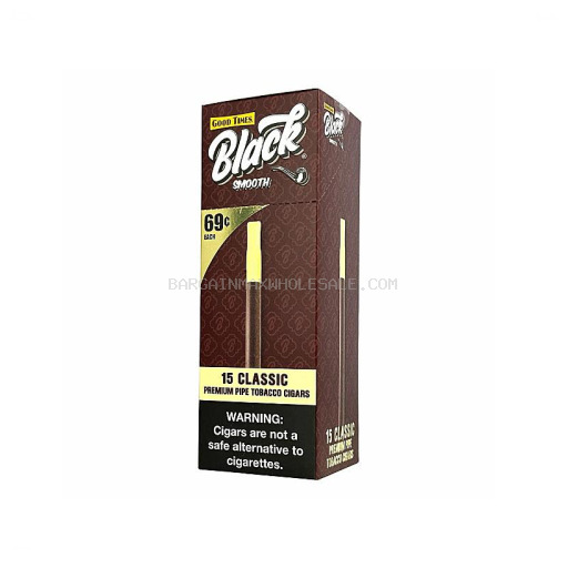 GOOD TIMES SMOOTH BLACK CLASSIC 15/1CT