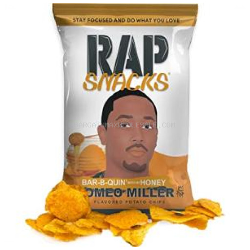 RAP SNACKS ROM MILLER HONEY BBQ 24 CT