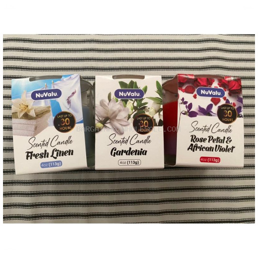 NUVALU 4'' CANDLES