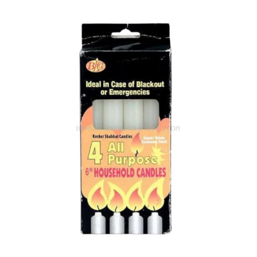 NUVALU CANDLES 4pk