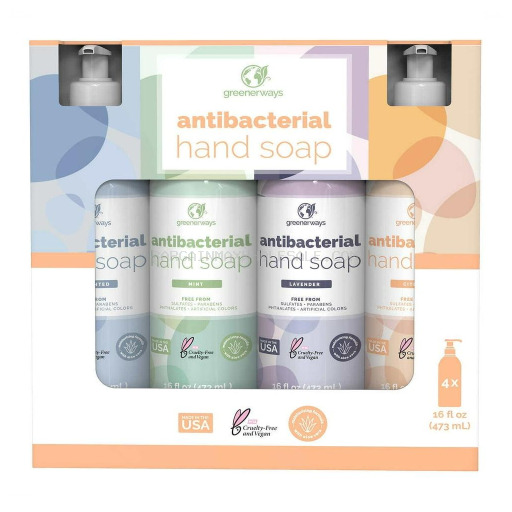 GREENWAY ANTIBACTERIAL HAND SOAP 4/16 OZ