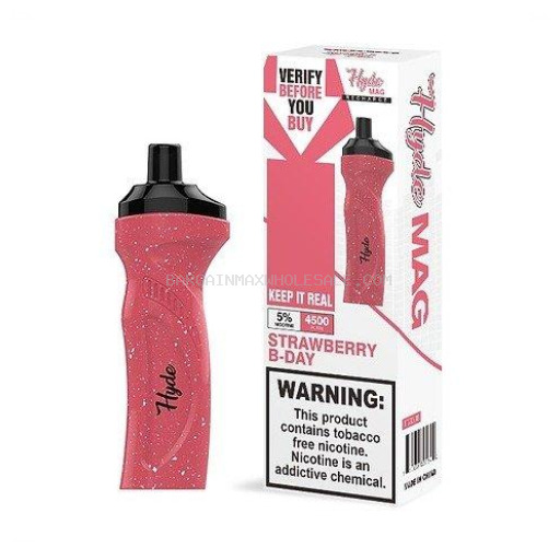 HYDE MAG STRAWBERRY B-DAY 4.5K 5% NIC 10 CT