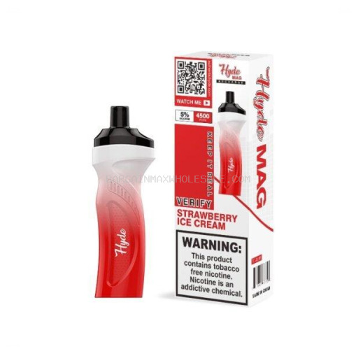 HYDE MAG STRAWBERRY ICE 4.5K 5% NIC 10 CT