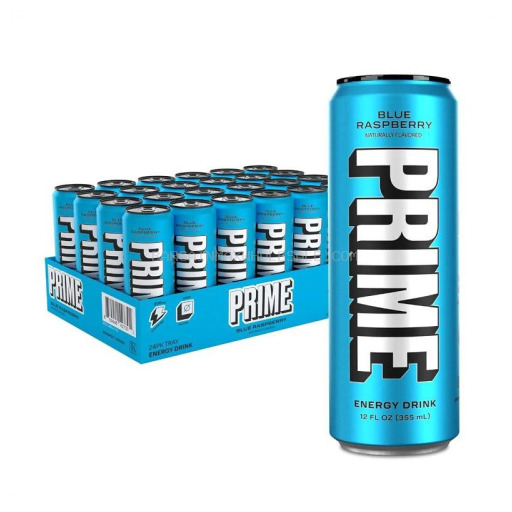 PRIME ENERGY BLUE RASPBERRY 24/12OZ