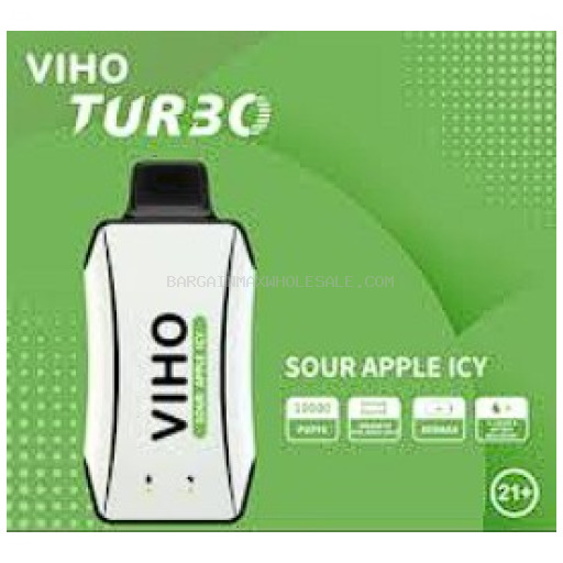 VIHO 10K SOUR APPLE ICY