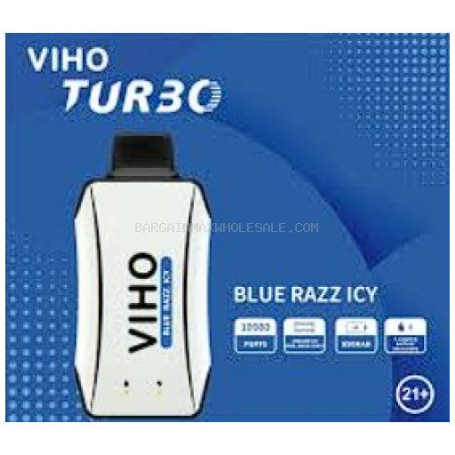 VIHO 10K BLUE RAZZ ICY