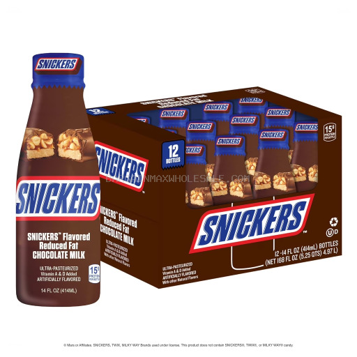 SNICKERS CHOCOLATE MILK 12/14 OZ