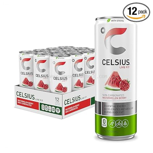 852481007241 CELSIUS WATERMELON BERRY 12/12OZ - Image 1