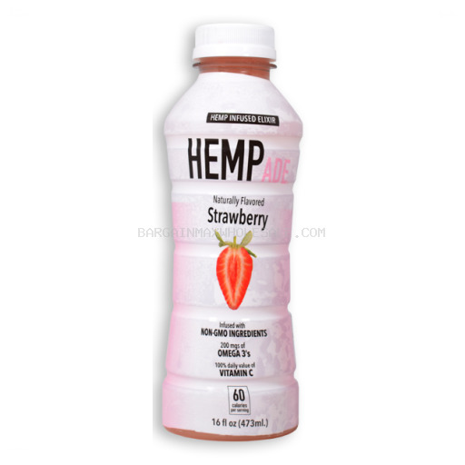HEMPADE STRAWBERRY 12/16 OZ