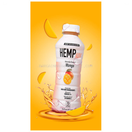 HEMPADE MANGO 12/16 OZ