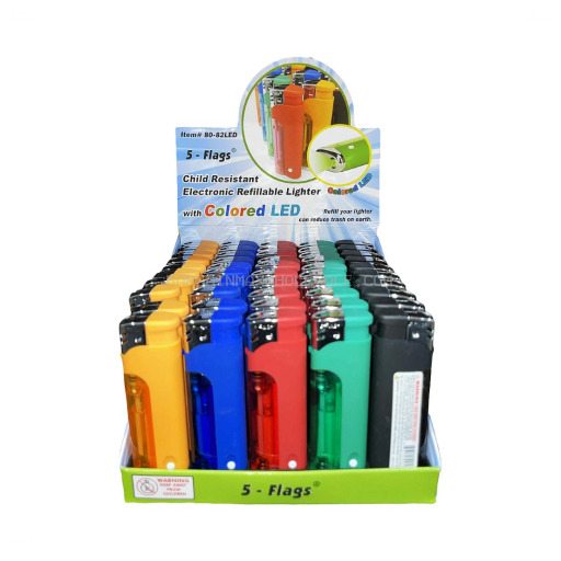 5-FLAGS ELECTRIC W/LED 50 CT