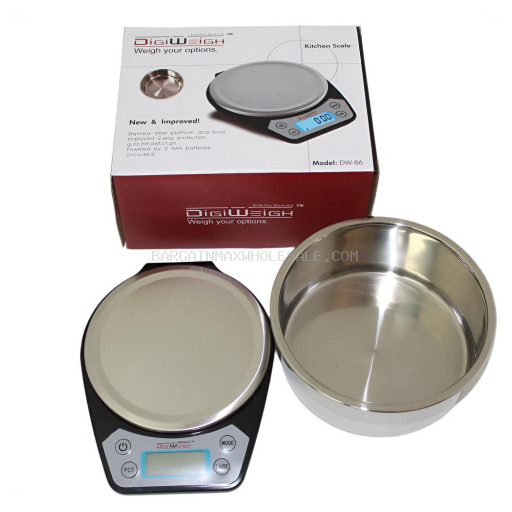 853570006770 DIGITAL SCALE W/BOWL DW-86 - Image 1