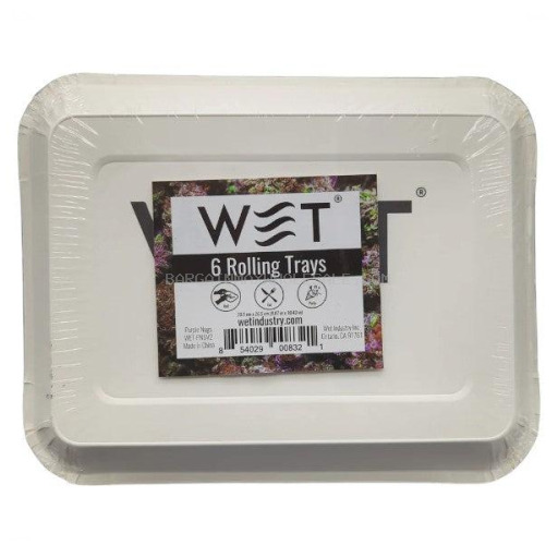 WET ROLLING TRAYS PURPLE NUGS 6 CT