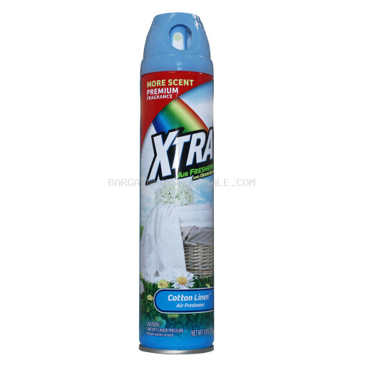 XTRA AIR FRESHENER COTTON LINEN 12/10 OZ