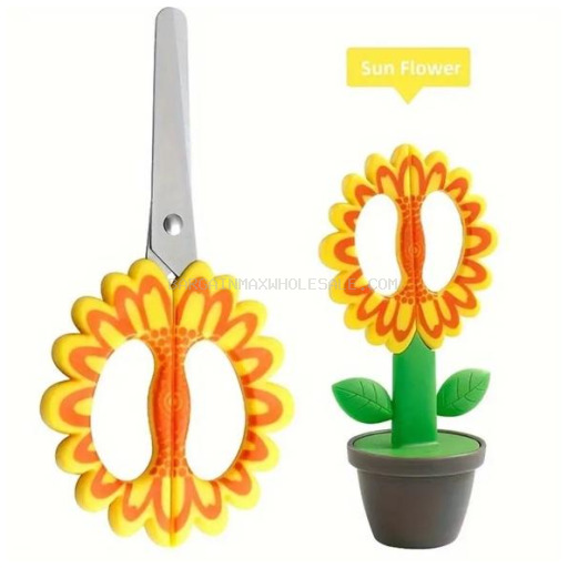 SUNFLOWER SAFETY SCISSORS
