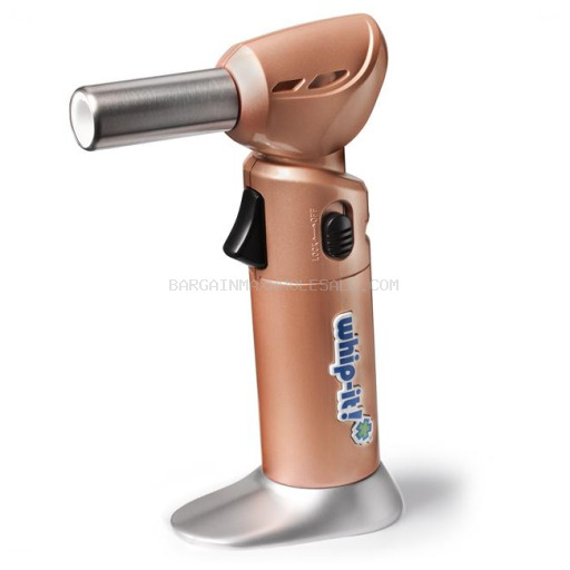 WHIP-IT FLEX ADJUSTABLE TORCH RUBBERCOATED GOLD/CHROME