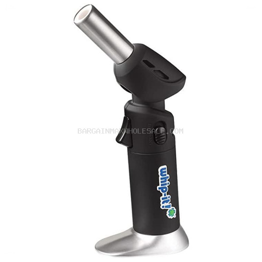 WHIP-IT FLEX ADJUSTABLE TORCH RUBBERCOATED BLACK/CHROME