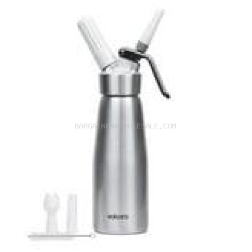 WHIP-IT PRO PLUS ALL ALUMINUM 1/4 L SILVER