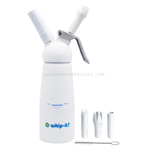 WHIP-IT 1/4 L PRO PLUS WHITE RUBBER