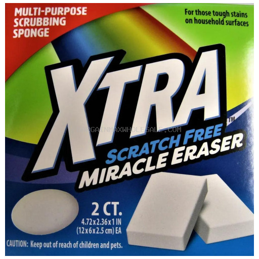 858584007874 XTRA MIRACLE ERASER 12 CT - Image 1
