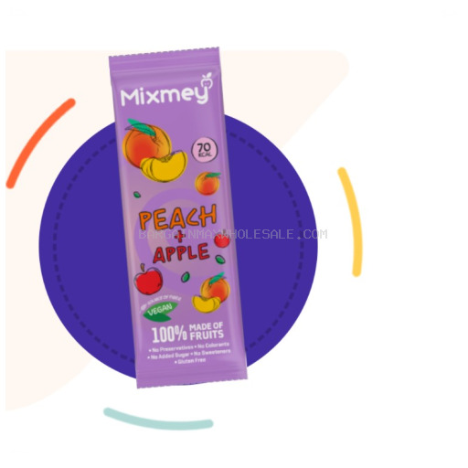 MIXMEY FRUIT BAR APPLE PEACH 24/20 GM