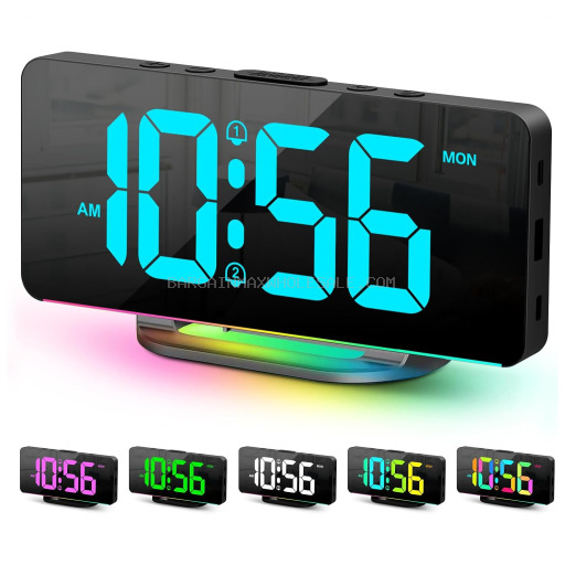 LZ LESENZ ALARM CLOCK BLACK