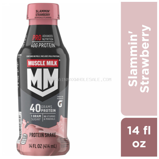 MUSCLE MILKE STRAWBERRY 12/14 OZ