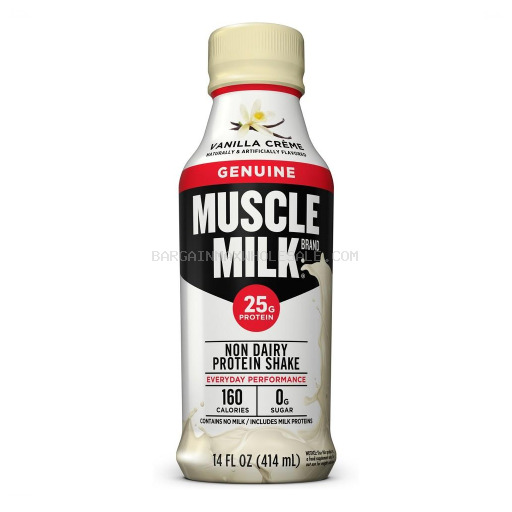 MUSCLE MILKE VANILLA CREAME 12/14 OZ