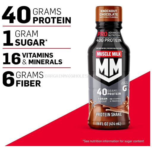 MUSCLE MILKE STRAW/CREAME 12/14 OZ