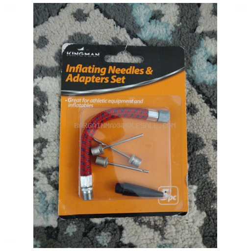 KINGMAN INFLATING NEEDLE&ADAPTER SET
