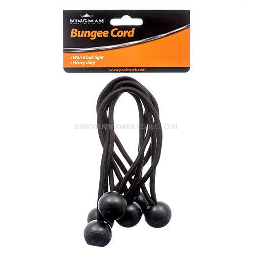 KINGMAN BUNGEE CORD 6 CT