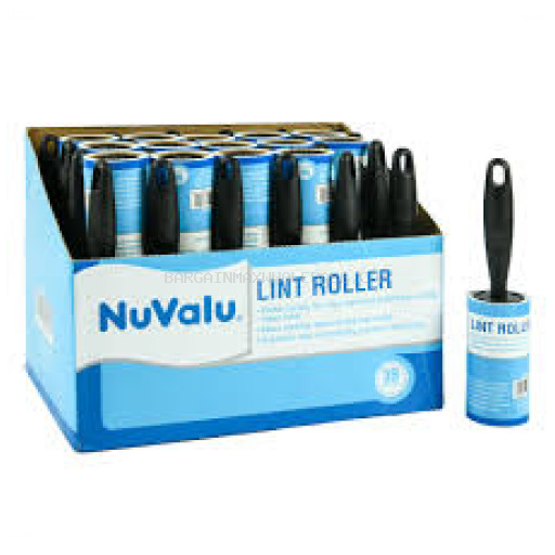 NUVALU HAIR CLING ROLLER MD 6CT