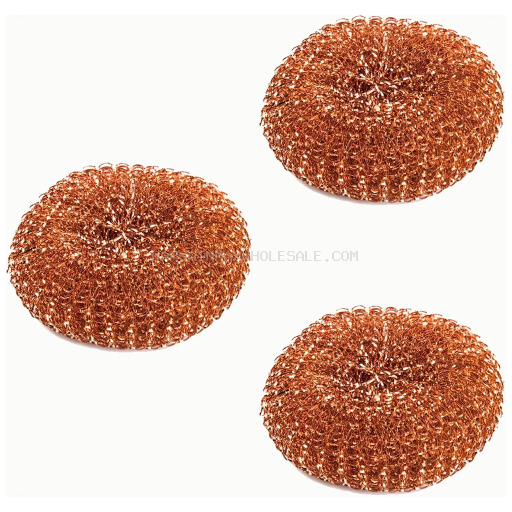 NUVALU ROUND COPPER SCOURES 3CT