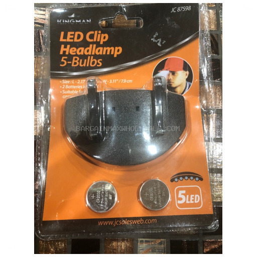 KINGMAN LED CLIP HEADLAMP