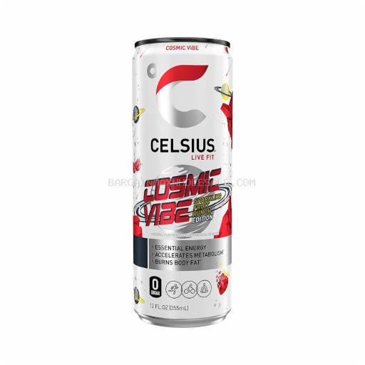 CELSIUS COSMC VIBE 12/12OZ