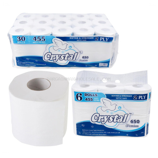 CRYSTAL BATH TISSUE 48 CT