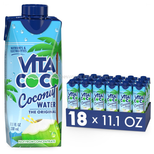 898999010526 VITA COCO COCONUT WATER 18/11.1 OZ - Image 1