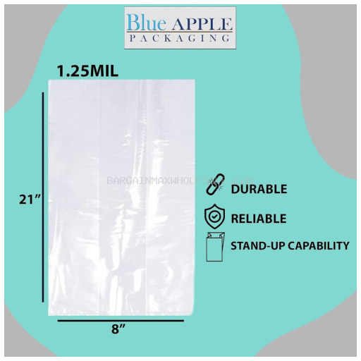 LDPE BAGS 8X4X21IN 500CT
