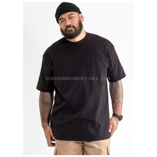 PROCLUB HEAVY LS BLACK-4XLT