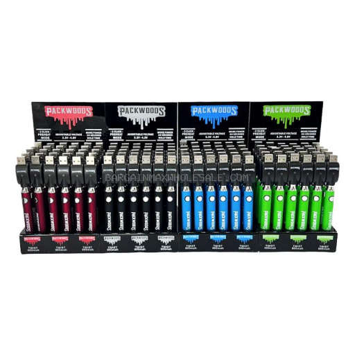 PACKWOODS BATTERY DISPLAY 900MAH 30CT