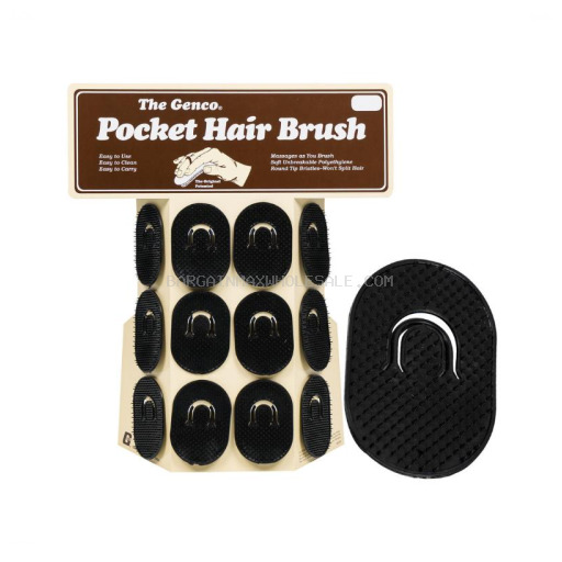 THE GENCO HAIR BRUSH 12 CT
