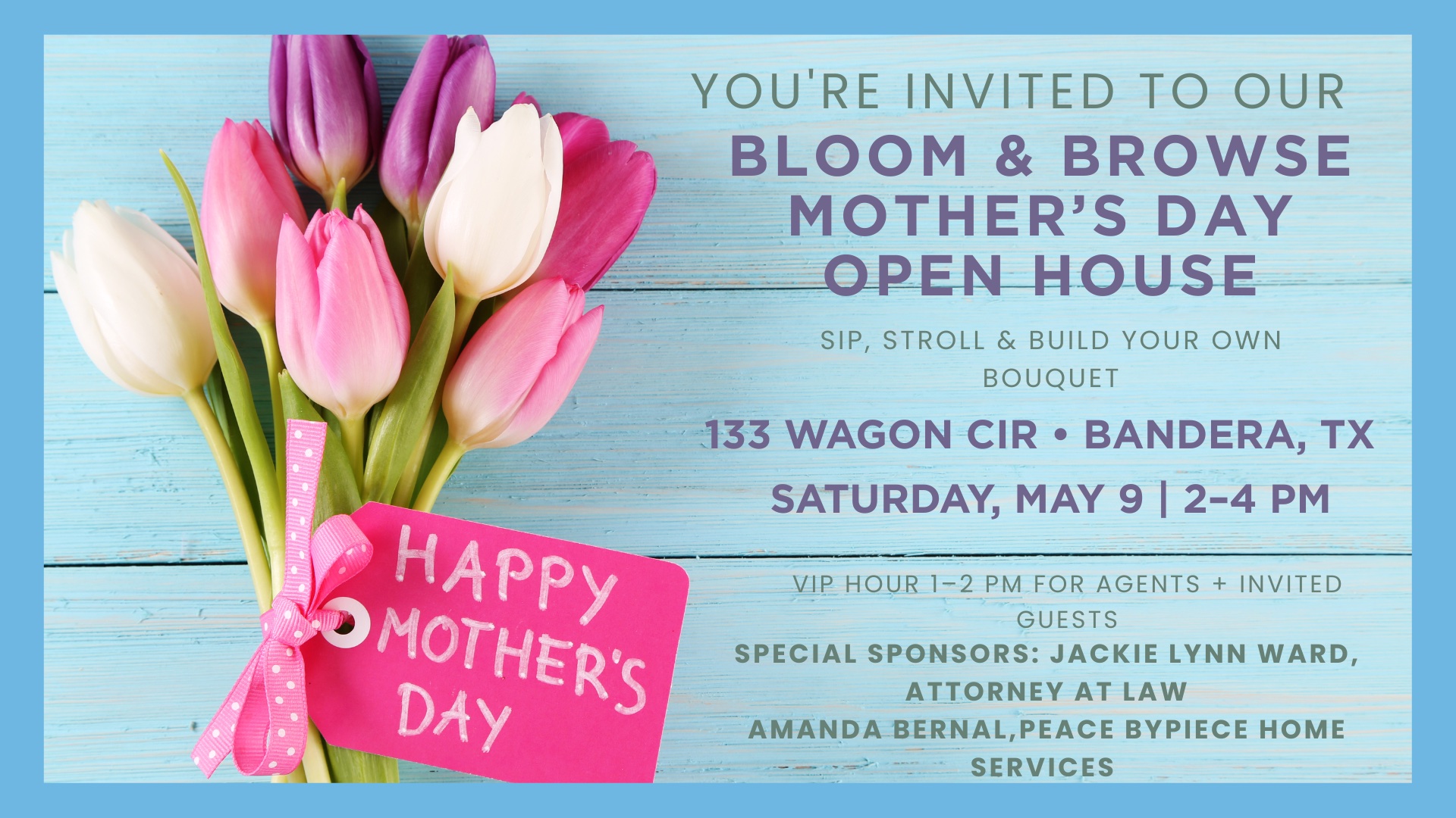 Mother’s Day Open House in Bandera TX | Bloom & Browse