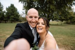 Storybook wedding at the Amana Colonies in Iowa with cozy charming atmosphere