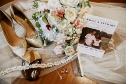 Angel and Zachary's timeless wedding at Steeple Square in Dubuque Iowa