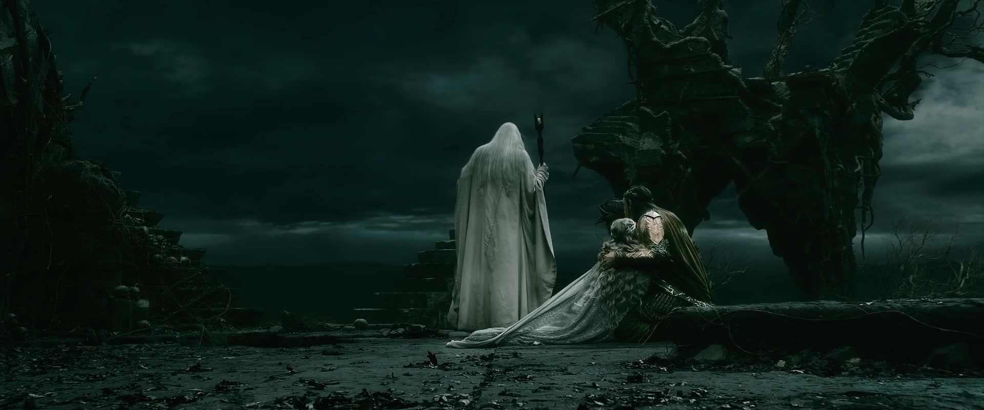 Гэндальф и Саурон