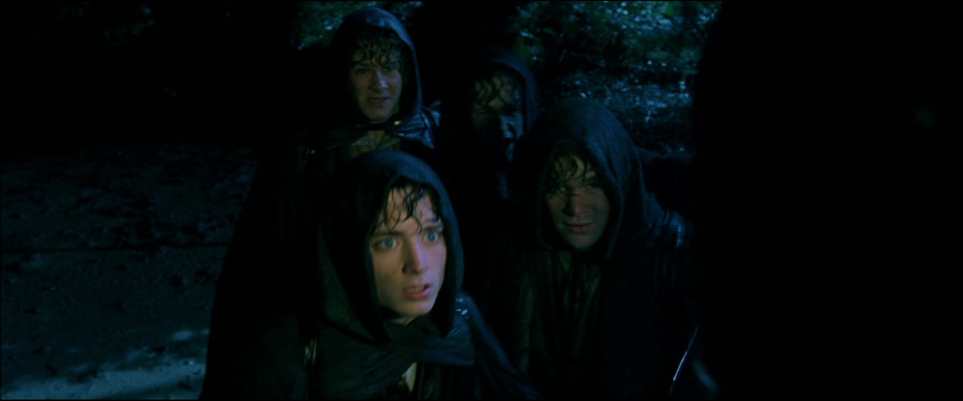 lotr fellowship of the rings starting scene