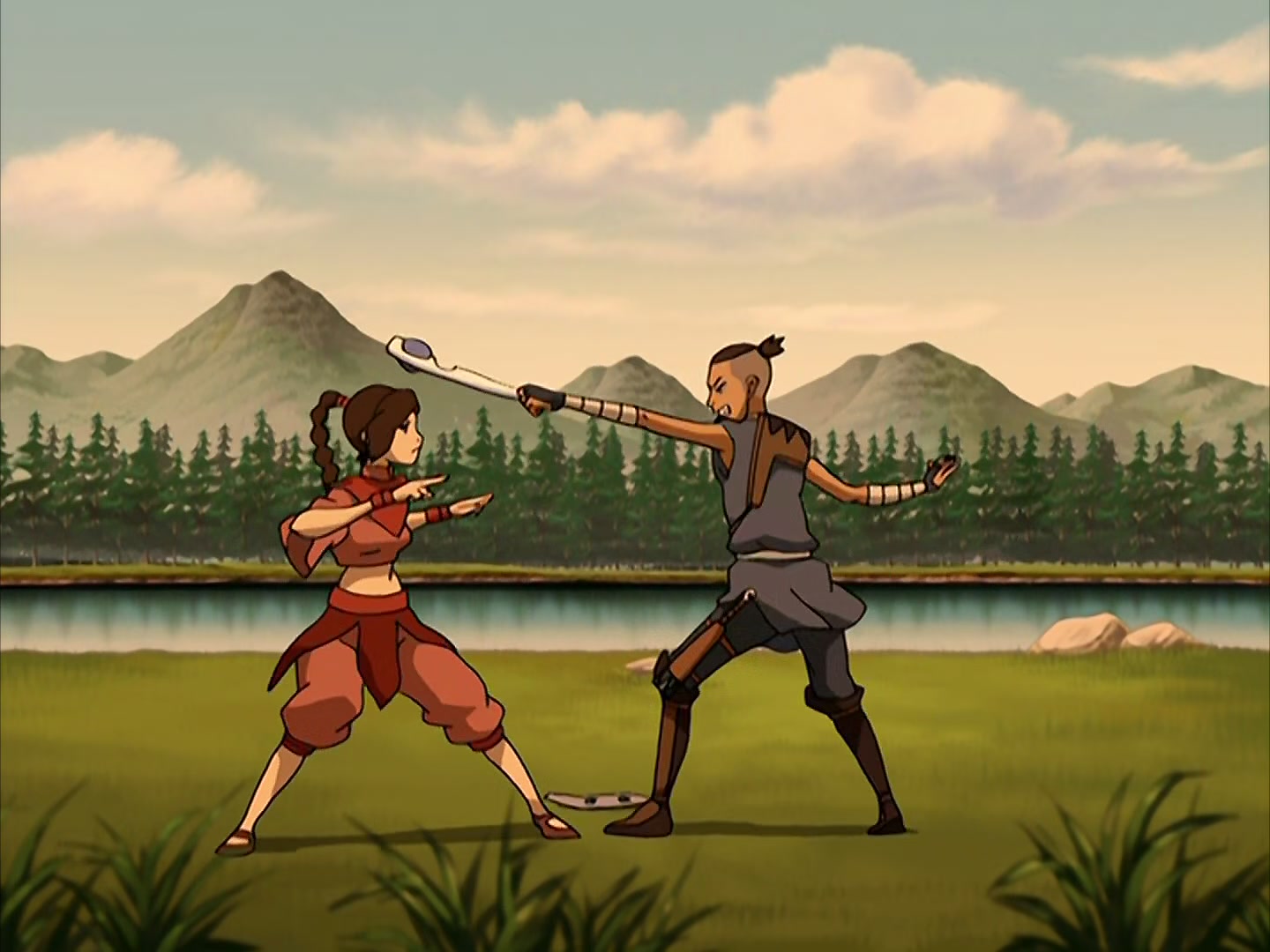 Slideshow ty <b>lee</b> and <b>sokka</b>.